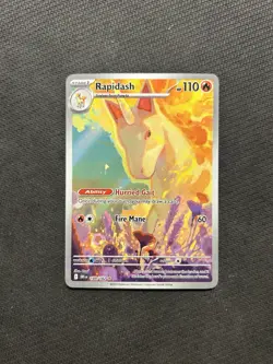 Pokemon TCG Rapidash 189/182! NM Condition! See Description! - Image 1