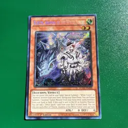 Yugioh! Elzette, Azamina of the White Forest - SUDA-EN008 - Secret Rare - 1st Ed - Image 1