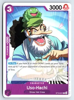 Uso-Hachi (Reprint) ST18-001 One Piece Premium Booster -The Best- Vol. 2 NM - Image 1
