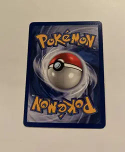 1995 Pikachu English version Old Back 60/64 Pikachu Pokemon Card Game - Image 2