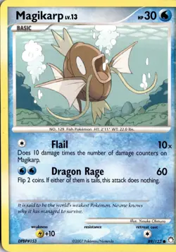 Magikarp 89/123 Mysterious Treasures Pokemon Card TCG - Image 1