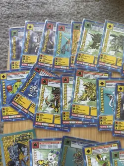 1999 Vintage Digimon Card Lot Holo + Non Halo MetalSeadramon Magnamon Babdai - Image 3