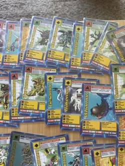 1999 Vintage Digimon Card Lot Holo + Non Halo MetalSeadramon Magnamon Babdai - Image 4