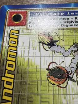 Digimon Andromom Tb-08 Taco Bell Promo Card LP - Image 2
