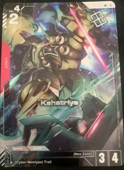 Gundam Card Game GD01-051 Kshatriya Tournament Winner Promo U+ Alt Art Foil - Image 1