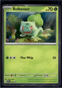 Bulbasaur - (Cosmos Holo) Holo Promo SV: Scarlet & Violet Promo Cards 046 NM - Image 1