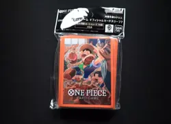 Monkey D Luffy 70 Sleeves ONE PIECE Card Official Sleeve Bandai Japan BRAND NEW - Image 1