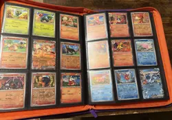 Scarlet & Violet Base Set - Missing 1 Card With 1st Edition Vault X Binder - Image 5