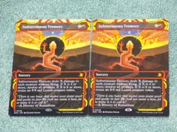 MTG Subterranean Tremors x2 Mythic SOS Mythical Archives NM S&H - Image 1
