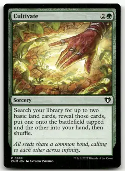 Cultivate #889 (NM) Commander Masters CMM Magic MTG - Image 1