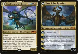 Nicol Bolas, the Ravager // Nicol Bolas, the Arisen Core Set 2019 LP MTG - Image 1