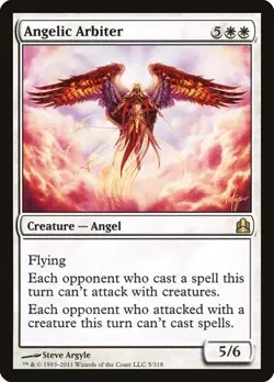 Angelic Arbiter Commander 2011 MP MTG - Image 1