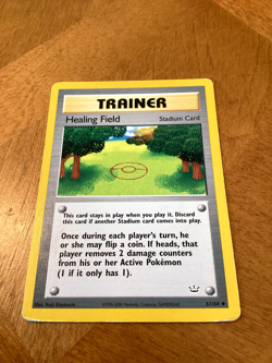 Healing Field 61/64 -Neo Revelation, WOTC Pokemon - Image 1