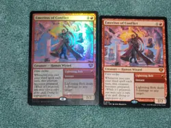 MTG Emeritus of Conflict x2 Mythic SOS FOIL x1 NM S&H - Image 1