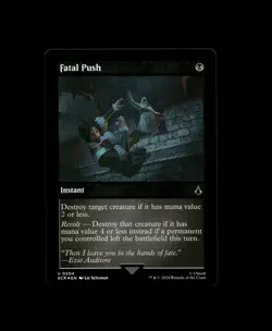 Fatal Push (Foil Etched) Universes Beyond: Assassin's Creed - Image 1