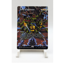 Waves of Aggression, MTG, Magic The Gathering-TMNT - Image 1