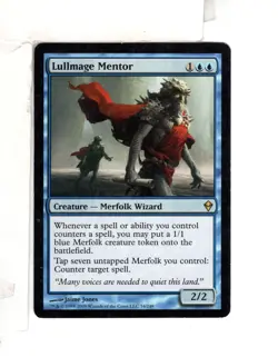 MTG SkeenAB Lullmage Mentor from Zendikar. MP. - Image 1