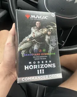 Magic: The Gathering Modern Horizons III Graveyard Overdrive Commander Deck Foil - Image 1