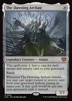 The Dawning Archaic-Secrets Of Strixhaven-Foil-1-NM - Image 1