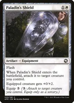 Paladin's Shield | #30 | AFR | MTG | Regular | LP - Image 1