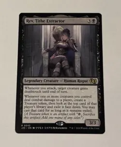 MTG Rev, Tithe Extractor - Foundations Jumpstart (Anime) NM - Image 1