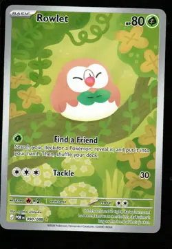 Pokemon Rowlet ME03: Perfect Order #090/088 NM - Image 1