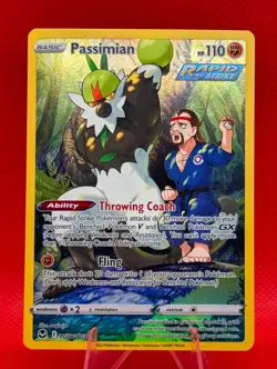 PASSIMIAN TG08/TG30 HOLO SILVER TEMPEST TRAINER GALLERY POKEMON NM/M PASSIMIAN - Image 1