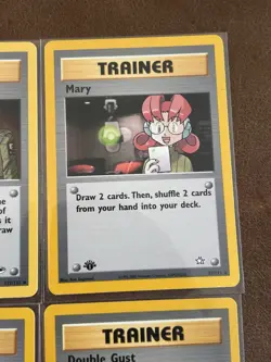 1st Edition Pokemon TCG Trainer Cards Lot Of 6 NM - Image 4
