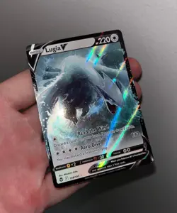 Lugia V 138/195 Silver Tempest Ultra Rare Holo – Near Mint Pokemon Card NM - Image 1
