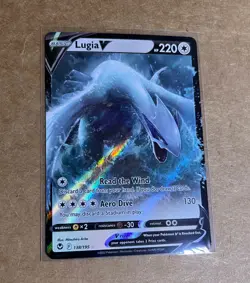 Lugia V 138/195 Silver Tempest Ultra Rare Holo – Near Mint Pokemon Card NM - Image 4