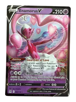 Pokemon SWSH11: Lost Origin #082/196 Enamorus V Ultra Rare - Image 1