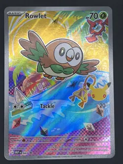 Pokemon First Partner Illustration Series 1 Alolan Alola Starters Promo Set NM - Image 2