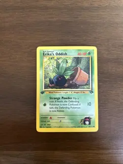 Pokemon 1st Edition Gym Challenge – Erika's Oddish 70/132 – Common – NM - Image 1