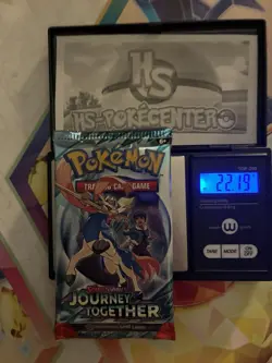 Heavy! Over 22.19 Gram Pokemon Journey Together Booster Pack Sealed - Image 1