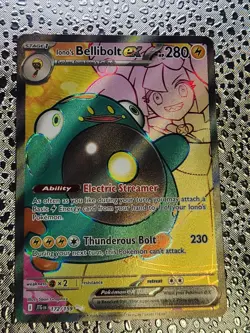 Ionos Bellibolt Ex 172/159 Pokemon Journey Together Ultra Rare NM - Image 3