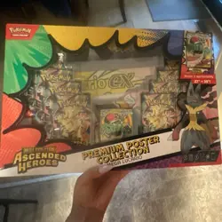 Pokemon Mega Evolution Ascended Heroes Poster Box Mega Lucario & Gardevoir - Image 3