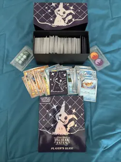 Pokemon TCG Scarlet & Violet Paldean Fates Lot Of Halos, Reverse W/Players Guide - Image 1