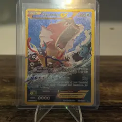 Pokemon TCG 123/122 Gyrados EX Full art Secret Rare 2016 - Image 1