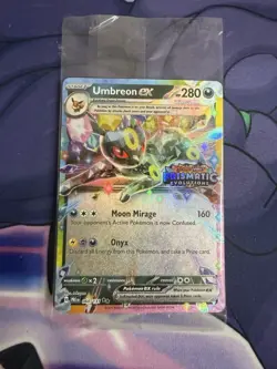 Pokemon TCG Umbreon ex 060/131 Prismatic Evolutions Sealed STAMPED Promo - Image 1