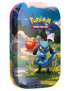 Pokemon TCG | Mega Evolution | Ascended Heroes | Mini Tin | Riolu - Image 1