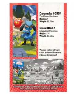 Pokemon TCG | Mega Evolution | Ascended Heroes | Mini Tin | Riolu - Image 2