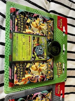 Pokemon TCG Ascended Heroes 2 Pack Blister Bundle Larry and Erika - NEW - SEALED - Image 2
