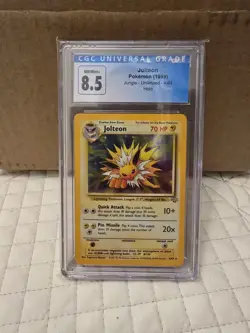 1999 Pokemon Jungle #4 Jolteon Holo CGC 8.5 NM/Mint+ - Image 1