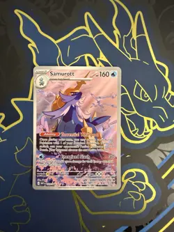 Samurott 107/086 NM/M SV White Flare WHT Illustration Rare Pokemon TCG - Image 1