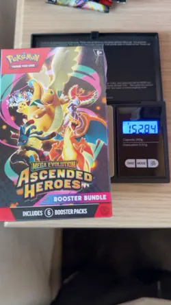 Extremely Heavy 152.84g Pokemon Ascended Heroes Booster Bundle ⭐ Brand New - Image 1