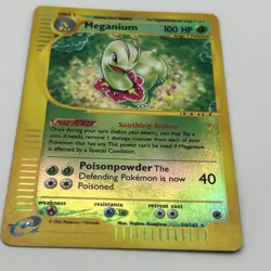 Meganium - Reverse Holo - 54/165 Expedition Base Set - Pokemon TCG - 2002 - Image 2