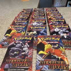 Pokemon Vending Machine Scarlet & Violet Destined Rivals 23 Booster Packs Ho-Oh - Image 1