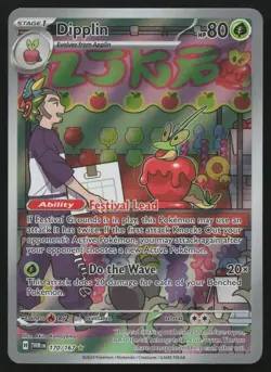 Dipplin 170/167 Illustration Rare Twilight Masquerade Pokemon English NM - Image 1