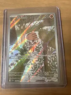 Swinub 165/159 SV09 Journey Together Illustration Rare Full Art TCG Pokemon - Image 1