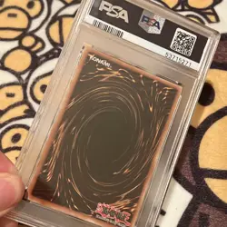 YuGiOh Magician of Black Chaos YGLD-ENC01 Ultra Rare 1st Edition 2015 PSA 6 - Image 5